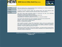 Tablet Screenshot of hewi.rynekbudowlany.pl